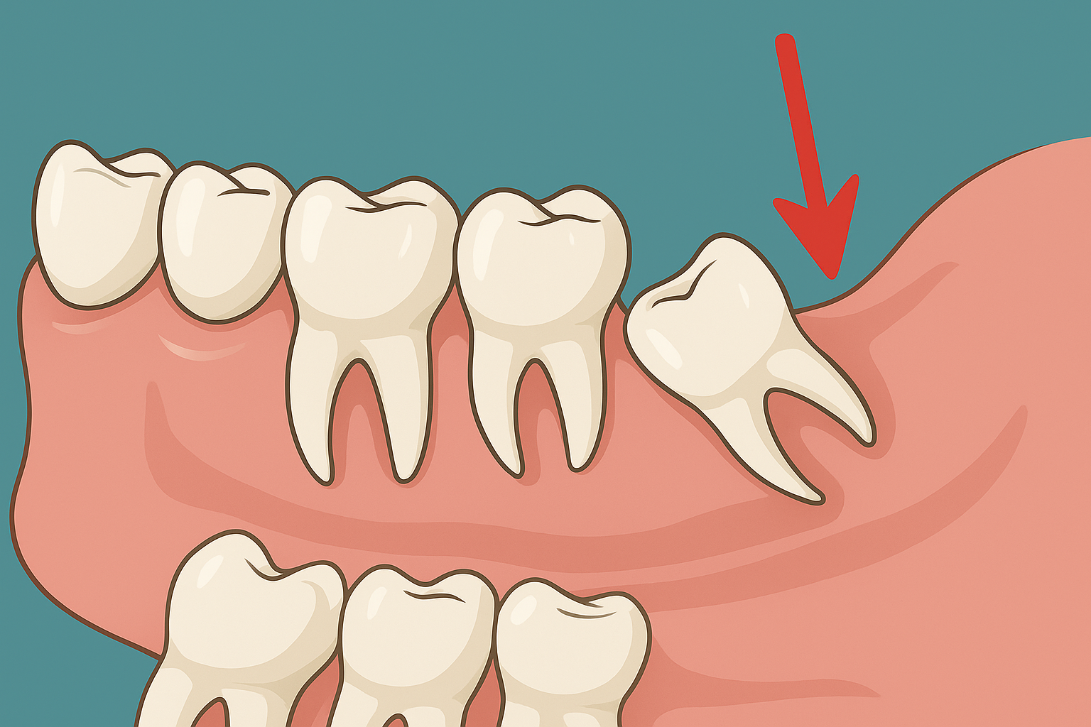 Featured image for Can Wisdom Teeth Cause Tooth Misalignment Years Later?